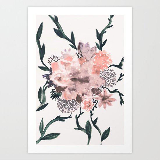 Summer Flowers Art Print