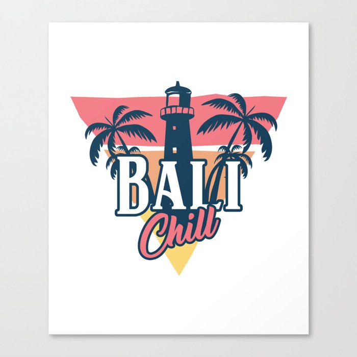 Bali chill Canvas Print