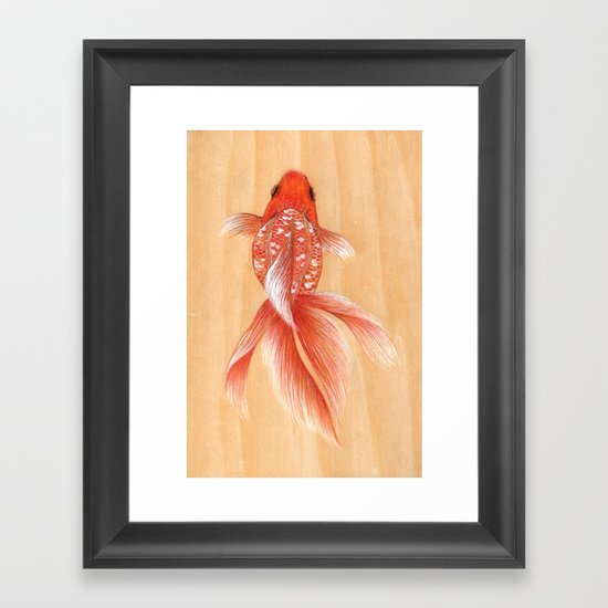 Goldfish Framed Art Print