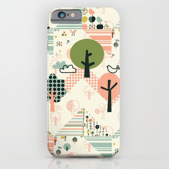 Apple Orchard Zig Zag iPhone & iPod Case