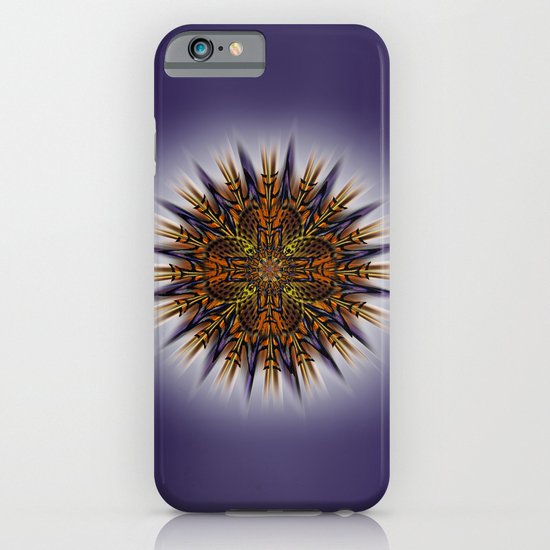 Hieroglyph Moth Mandala iPhone & iPod Case