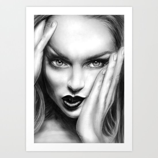 + MEAN GIRL + Art Print