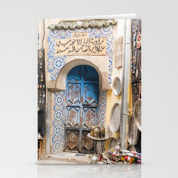 Doorway - Fes Ancient Medina Stationery Cards