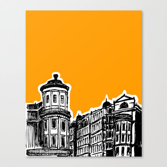 King William IV Street Canvas Print