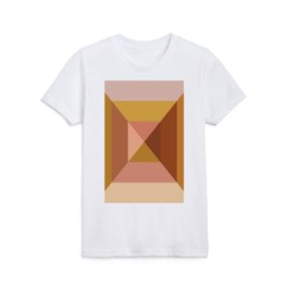 Mod Abstract Geometry Kids T Shirt