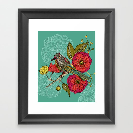 Contented Constance Framed Art Print