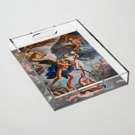 Ceiling Painting Greek Gods Goddess Chatsworth House  Acrylic Tray