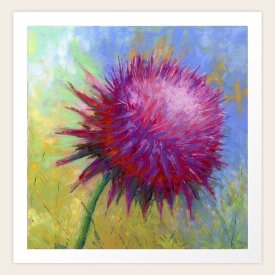 Thistle I Art Print