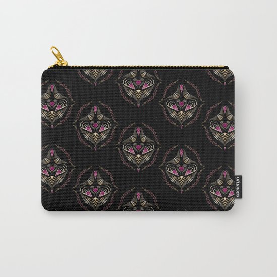 Art deco print "Jumil" Carry-All Pouch