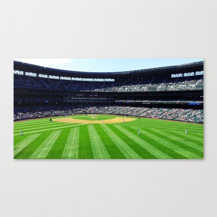 Safeco Field in Seattle Washington - Mariners baseball stadium Canvas Print