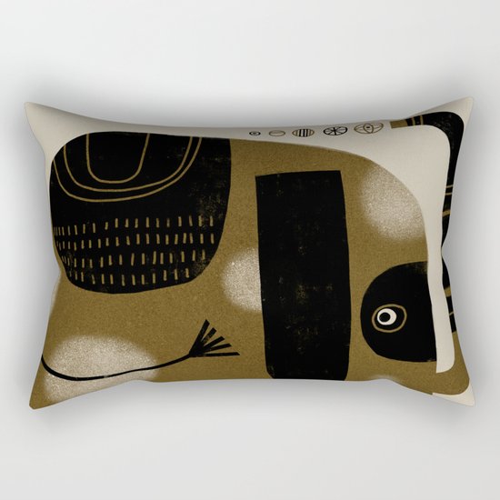 MASKED ELEPHANT Rectangular Pillow