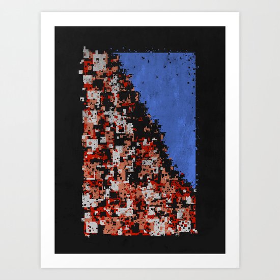 Densely populated Art Print