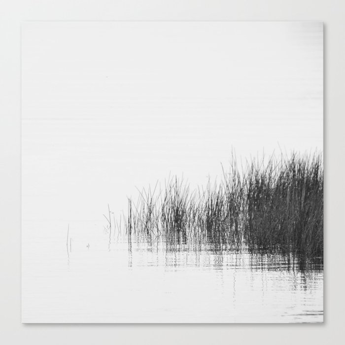 By the water Canvas Print