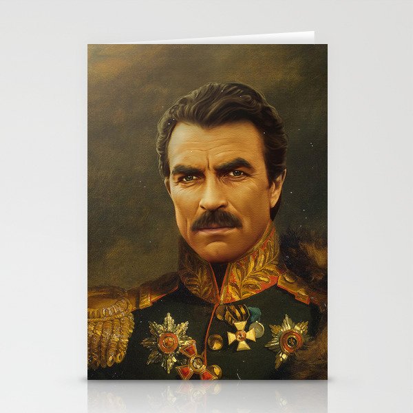Tom Selleck - replaceface Stationery Cards