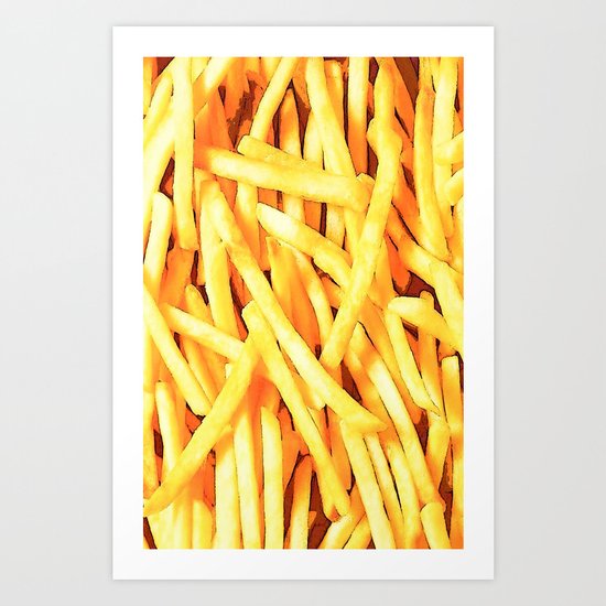 FRENCH FRIES for IPhone Art Print