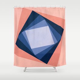 Abstract Square Games Shower Curtain