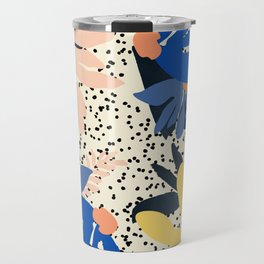New abstract floral design Travel Mug