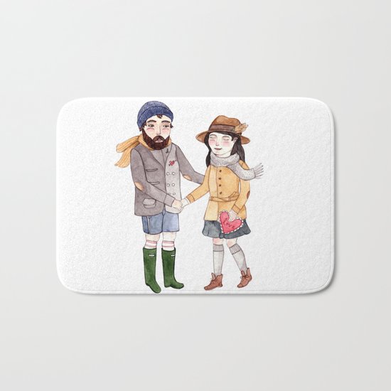 Be Mine Bath Mat