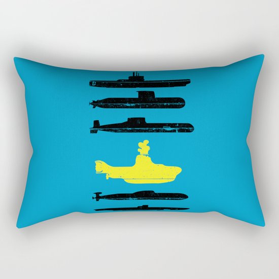 Know Your Submarines V2 Rectangular Pillow
