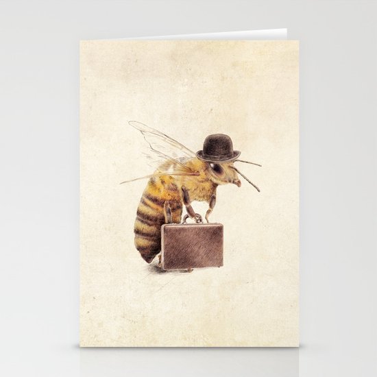 Worker Bee Stationery Cards
