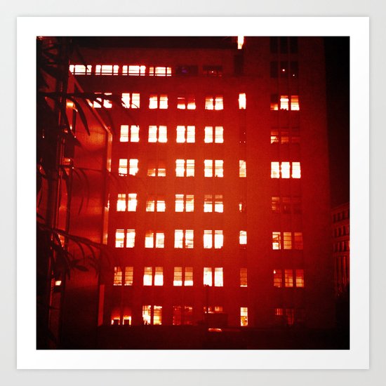 Everyone Is Awake Art Print