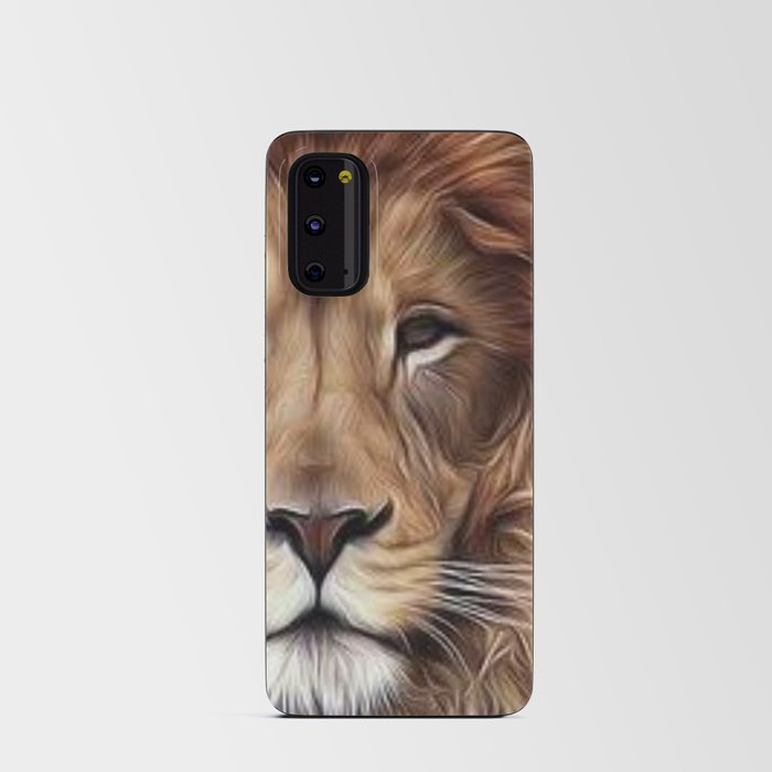 Lion Portrait Android Card Case