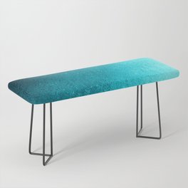 Modern abstract navy blue teal gradient Bench