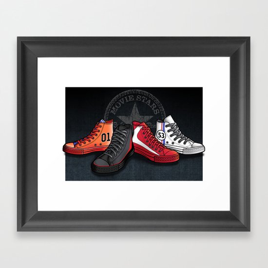 Movie Stars! Framed Art Print