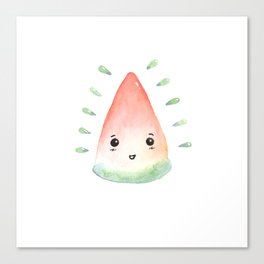 Cute Fruit | Watermelon Canvas Print