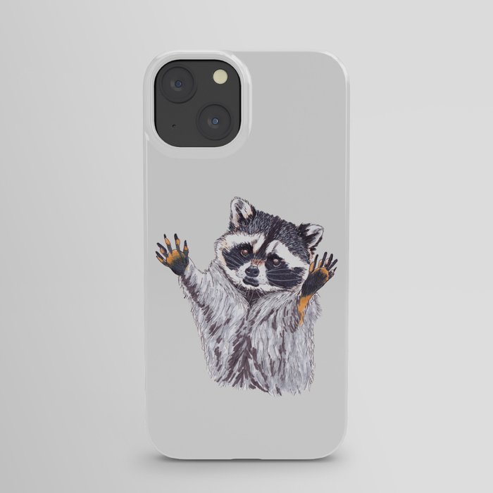 Playful Raccoon Ink & Marker Edition 2 iPhone Case
