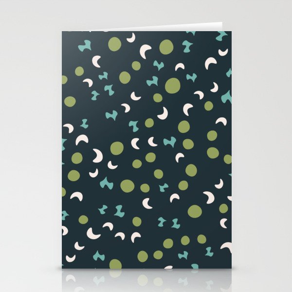 Moons & Dots Stationery Cards