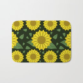 Sunflowers Bath Mat