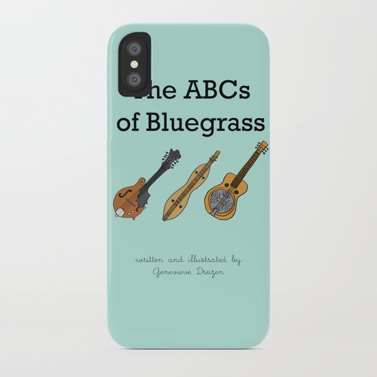 The ABCs of Bluegrass iPhone Case