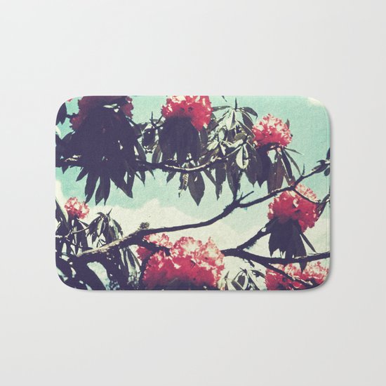 Turquoise Jewels Bath Mat