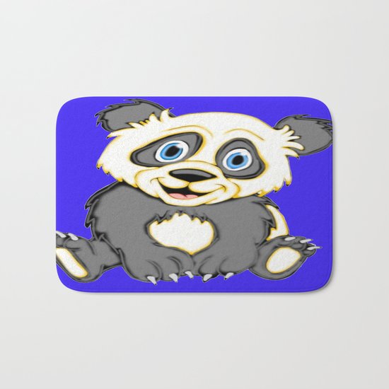 Smiling Panda Bath Mat