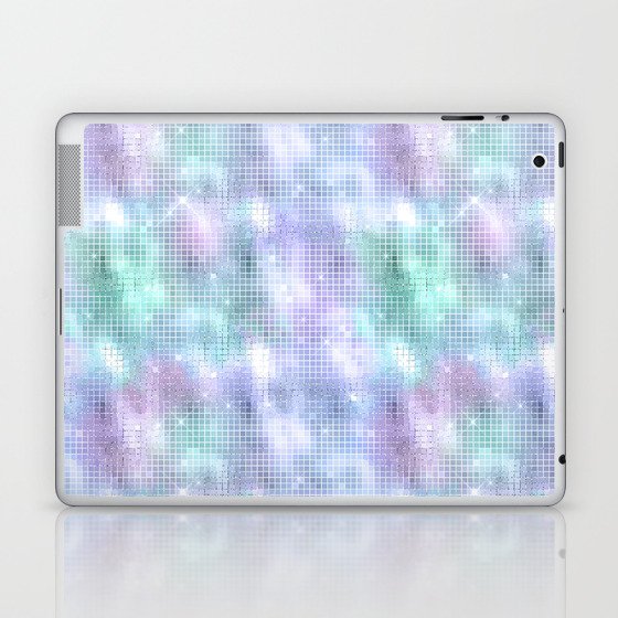 Glam Iridescent Sparkling Pattern Laptop & iPad Skin