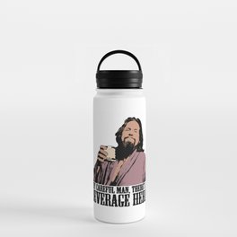 The Big Lebowski Careful Man There and A Beverage Here Color Essential T-Shirt Water Bottle