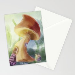 The Mushroom House Stationery Card