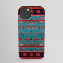 Traditional Berber Bohemian Moroccan Handmade Fabric Style Fall Autumn Color Inspiration iPhone Case