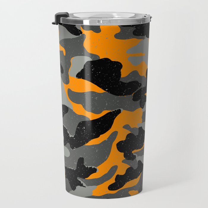 Orange Camo Coffee Mug by Original_Wicked