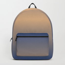 BLUE MOON & DESERT MIST two color Ombre pattern  Backpack