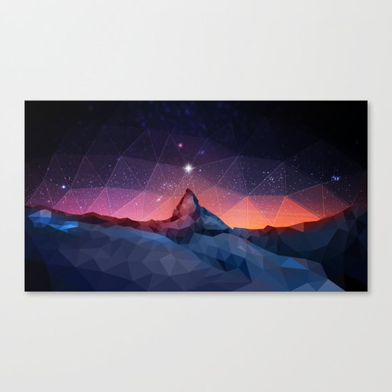 Space Mountain Canvas Print