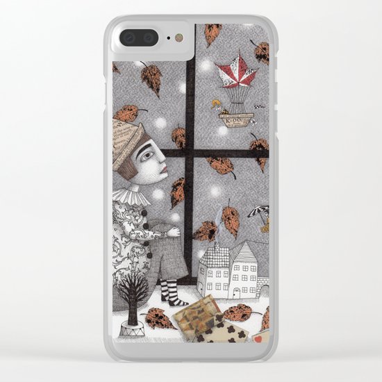 Twilight Hour Clear iPhone Case