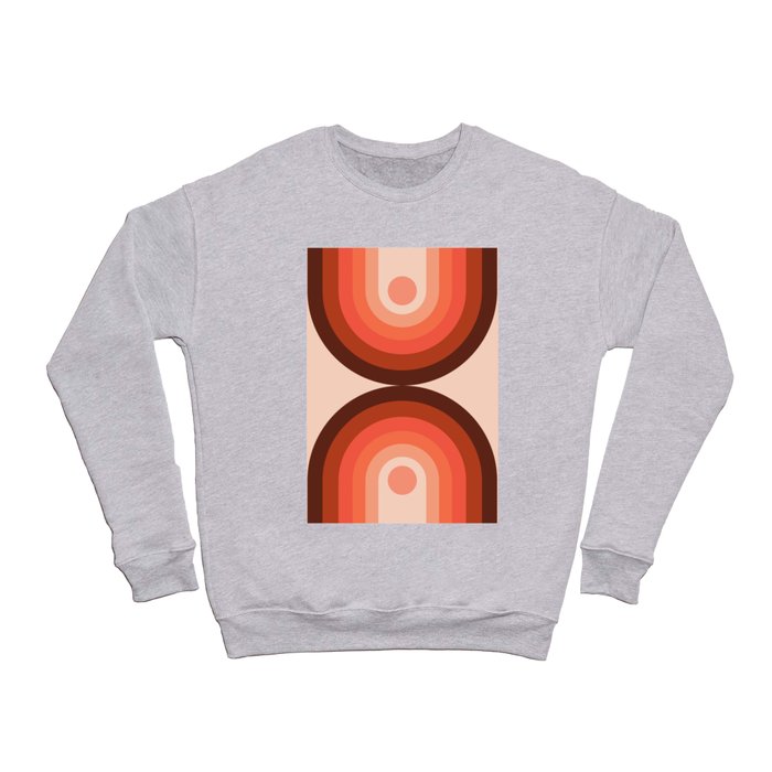 Abstraction_SUN_NEW_Rainbow_Minimalism_001 Crewneck Sweatshirt