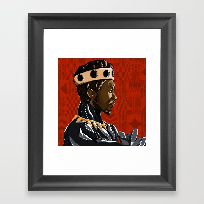 Long Live the King Framed Art Print