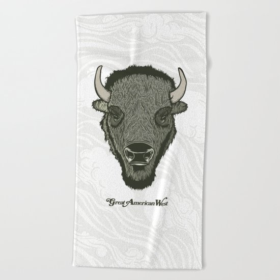Great American West Beach Towel