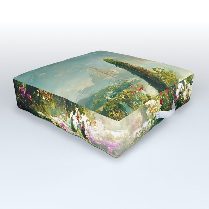 Garden of Eden Outdoor Floor Cushion