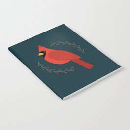 Male Cardinal Notebook