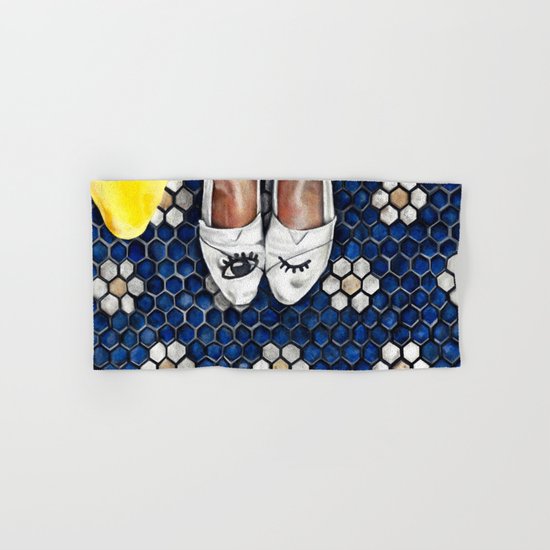 Art Beneath Our Feet Project - Grand Rapids Hand & Bath Towel