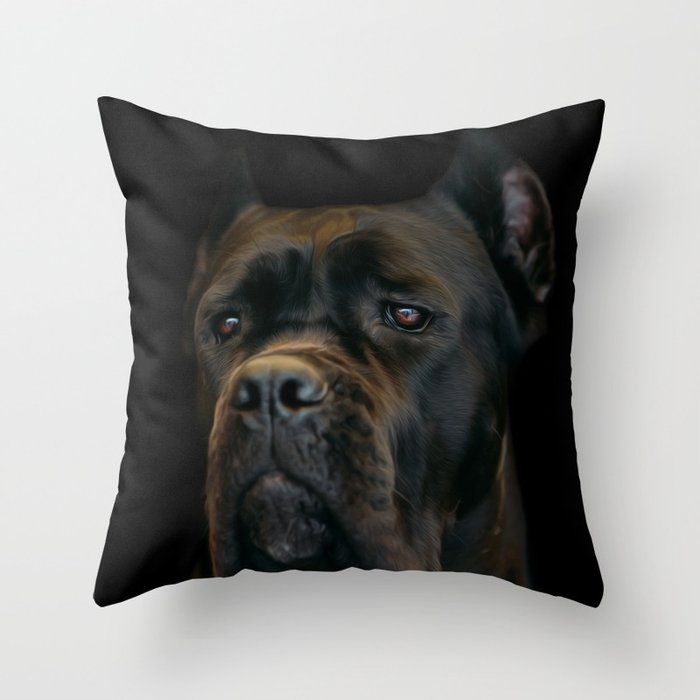 Cane Corso - Italian Mastiff Throw Pillow